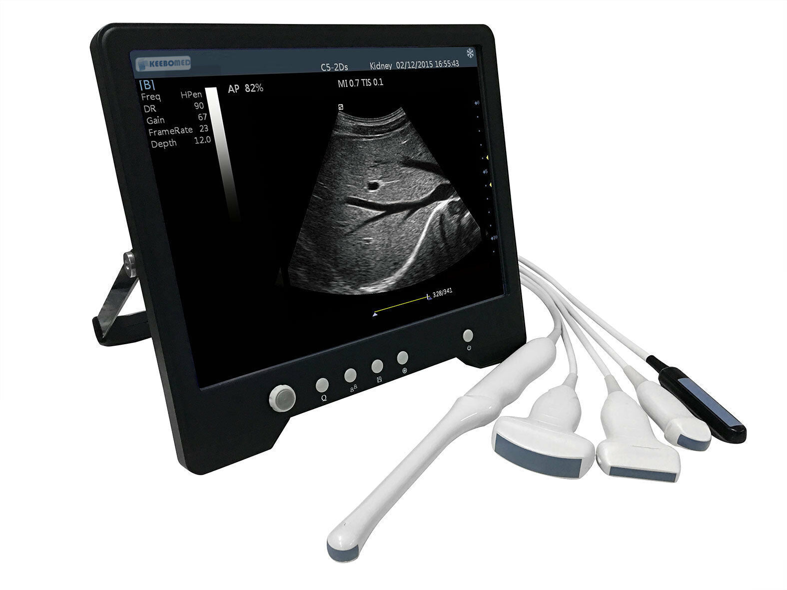 Veterinary Large & Small Animal Touch Screen Ultrasound with 3 Probes | KeeboMed DIAGNOSTIC ULTRASOUND MACHINES FOR SALE