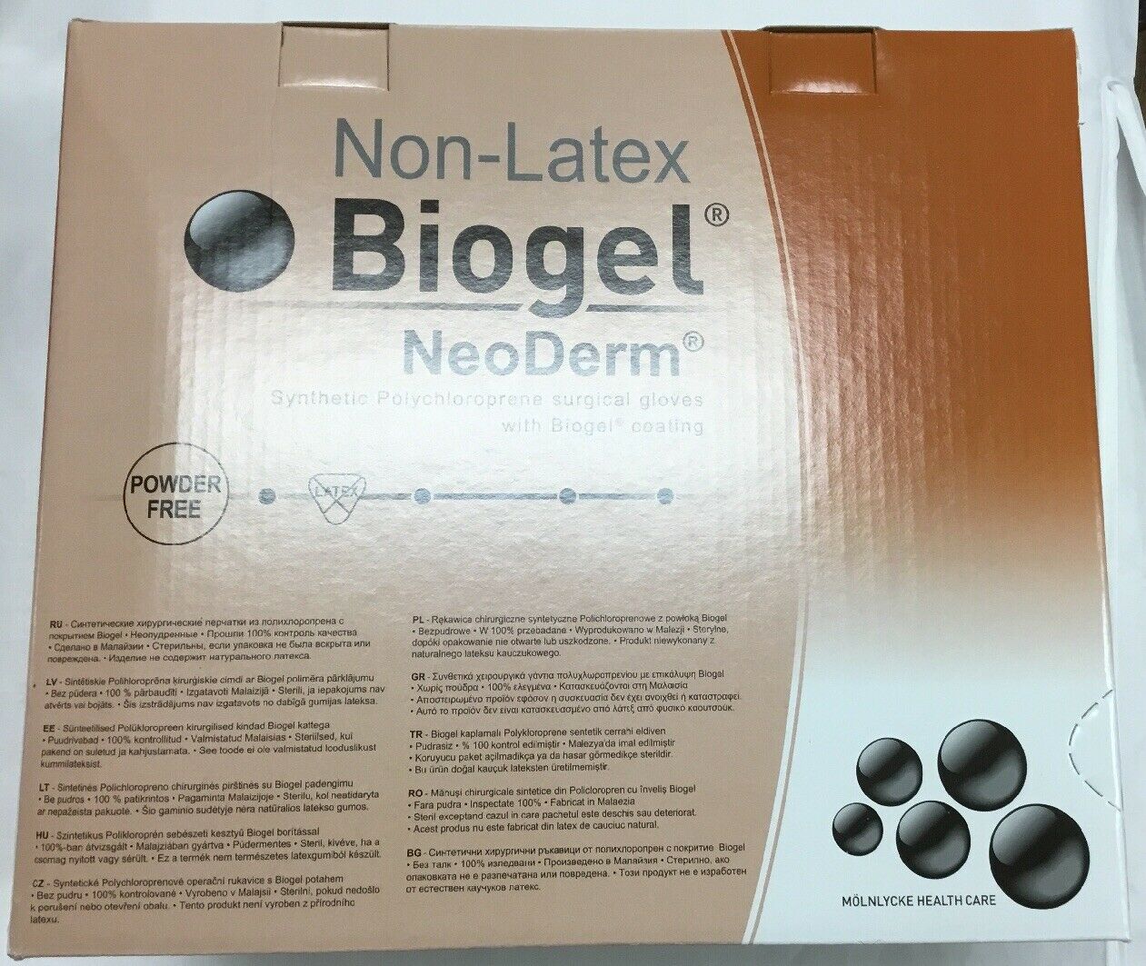 Non-Latex Biogel NeoDerm Size 6 1/2 (168KMD) DIAGNOSTIC ULTRASOUND MACHINES FOR SALE