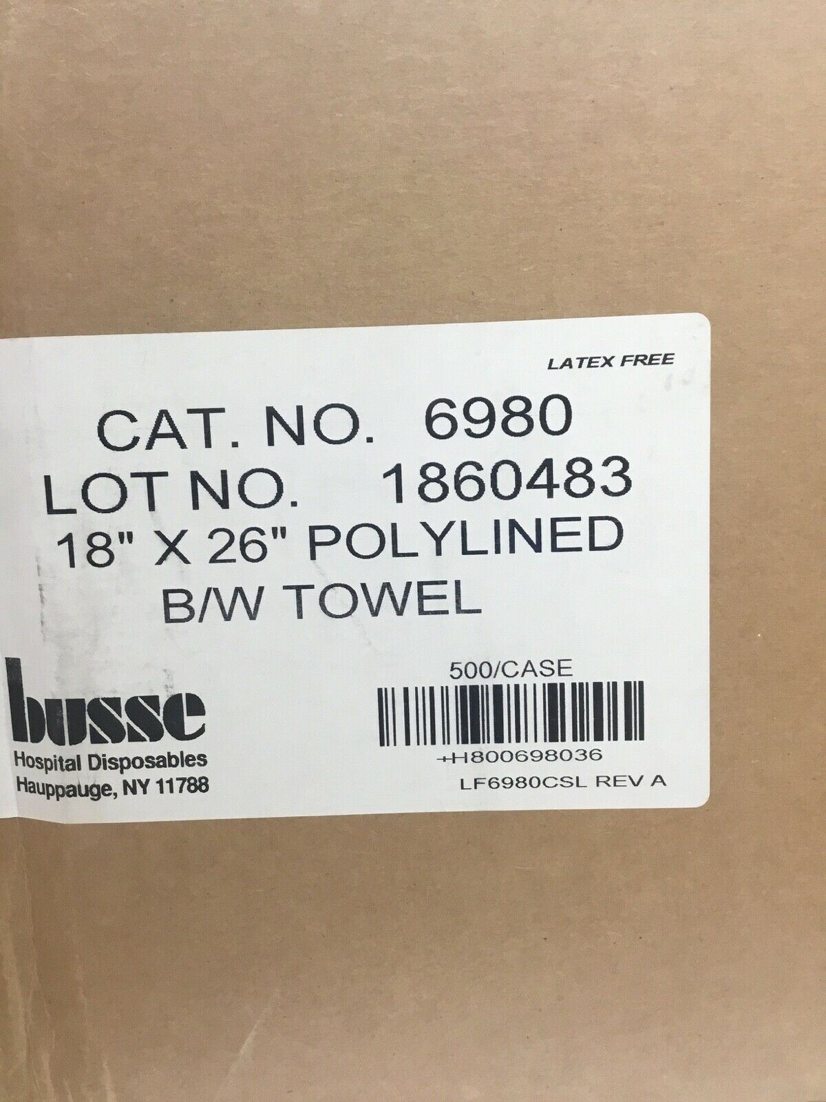 Busse Polylined B/W Towel (616KMD) DIAGNOSTIC ULTRASOUND MACHINES FOR SALE