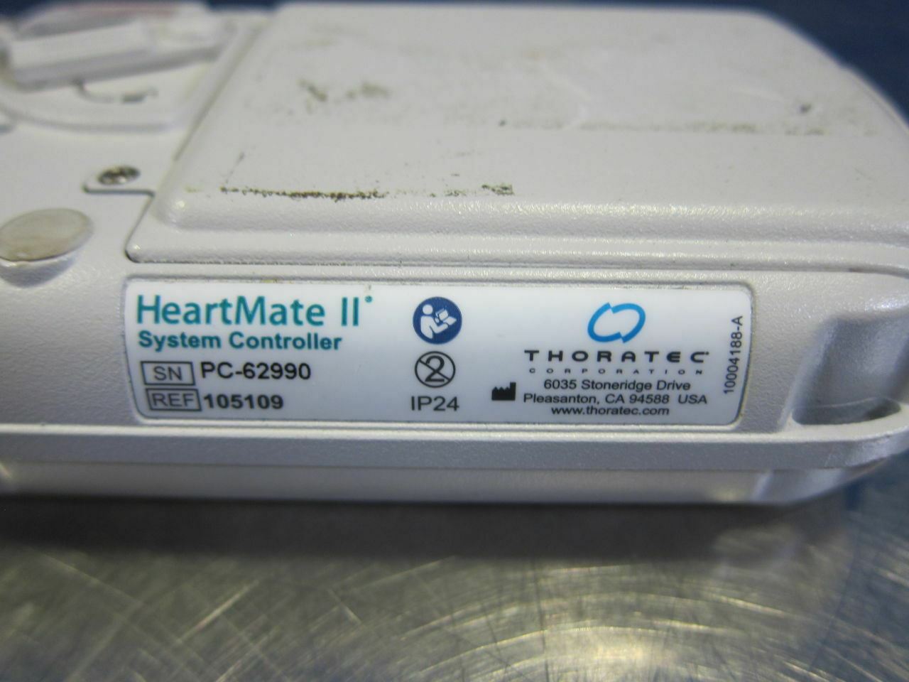 Thoratec HeartMate II System Controller 105109, Battery Holder DIAGNOSTIC ULTRASOUND MACHINES FOR SALE