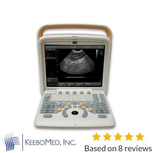 Veterinary Ultrasound Scanner with one  Probes - Color Doppler Chison Q5Vet DIAGNOSTIC ULTRASOUND MACHINES FOR SALE