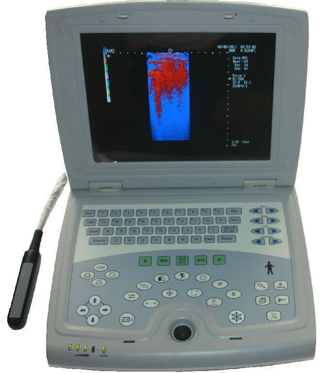 keebomed KX5000KV Veterinary Ultrasound with Rectal Probe DIAGNOSTIC ULTRASOUND MACHINES FOR SALE