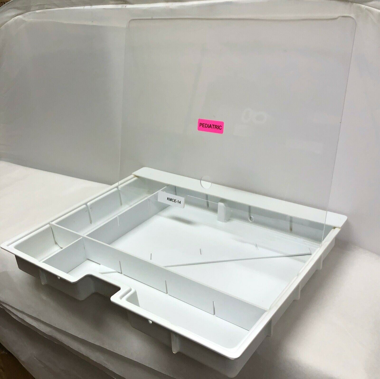 Unbranded Plastic Medical Tray with Clear Lid KMCE-14 DIAGNOSTIC ULTRASOUND MACHINES FOR SALE