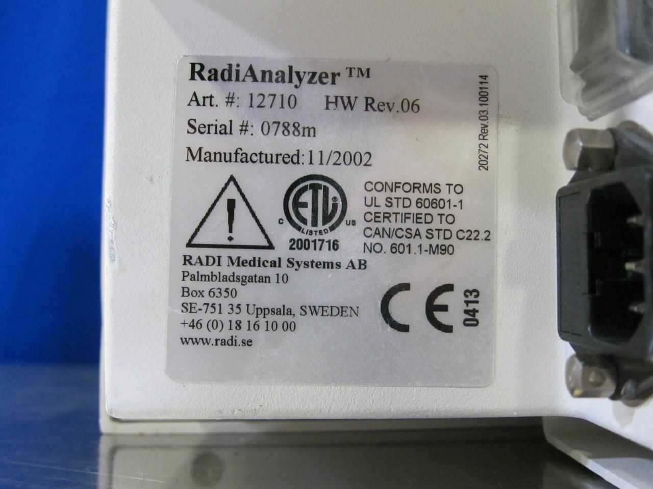 Radi Medical 12711 RadiAnalyzer PressureWire Patient Monitor DIAGNOSTIC ULTRASOUND MACHINES FOR SALE