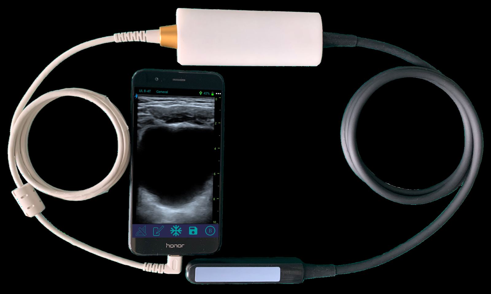 Veterinary Smart Phones Rectal Linear Probe for Large Animals for Android DIAGNOSTIC ULTRASOUND MACHINES FOR SALE