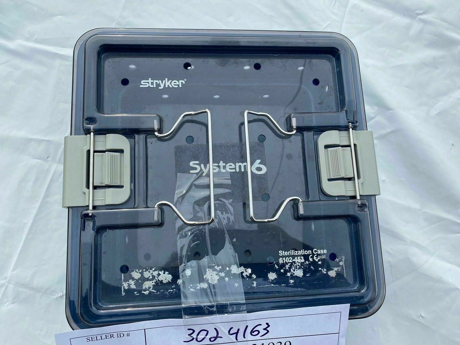 Stryker System 6 plastic Sterilization Case DIAGNOSTIC ULTRASOUND MACHINES FOR SALE