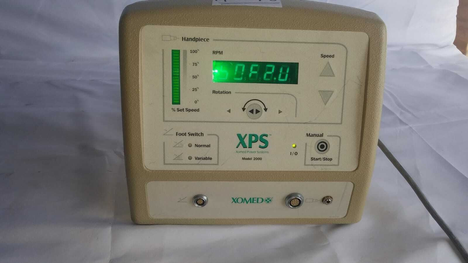 XOMED XPS 2000 Microresector Console (NY139U) DIAGNOSTIC ULTRASOUND MACHINES FOR SALE