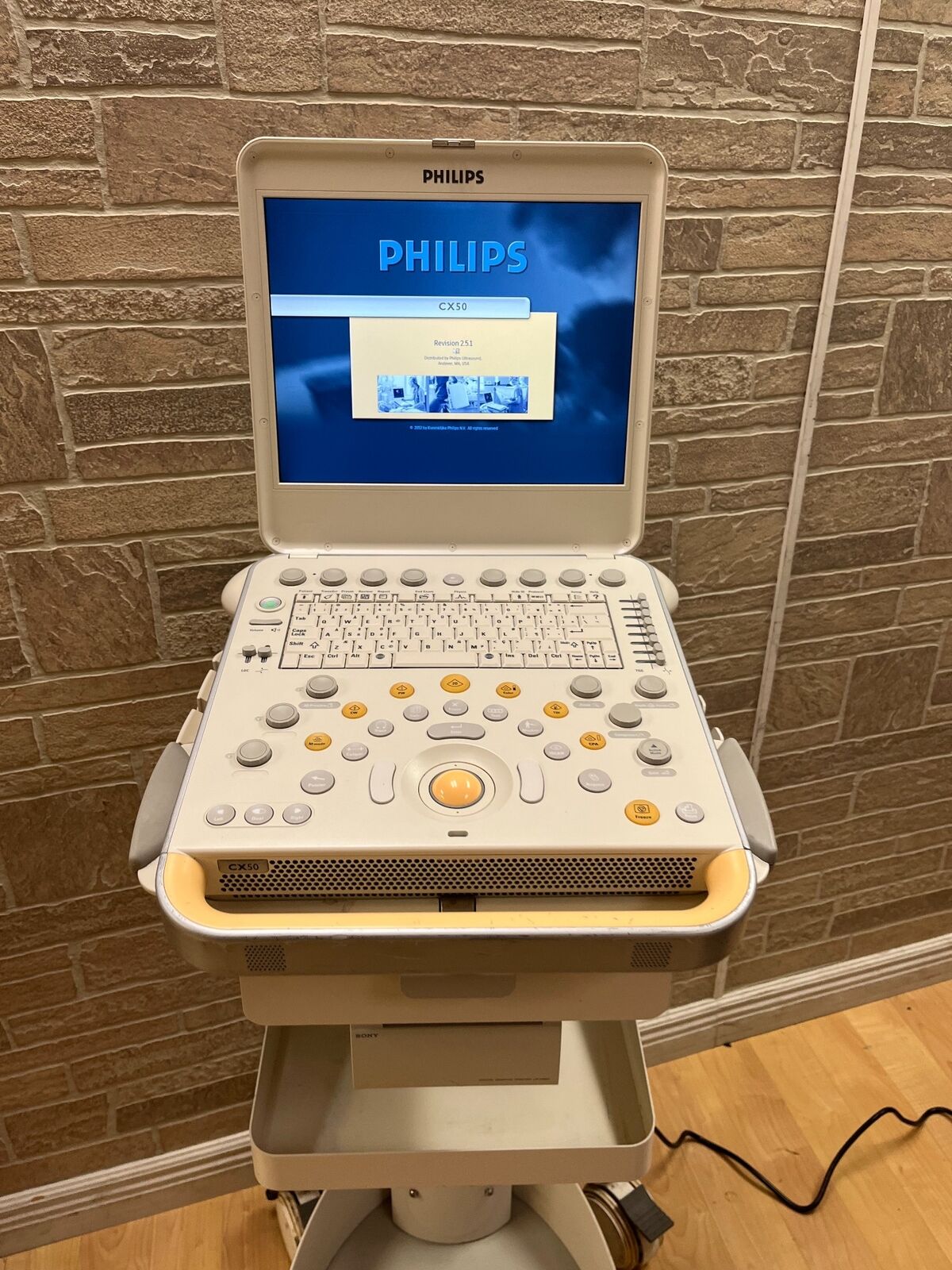 Philips CX50 Ultrasound Scanner Machine 2011 with cart and Linear Probe L12-3 DIAGNOSTIC ULTRASOUND MACHINES FOR SALE