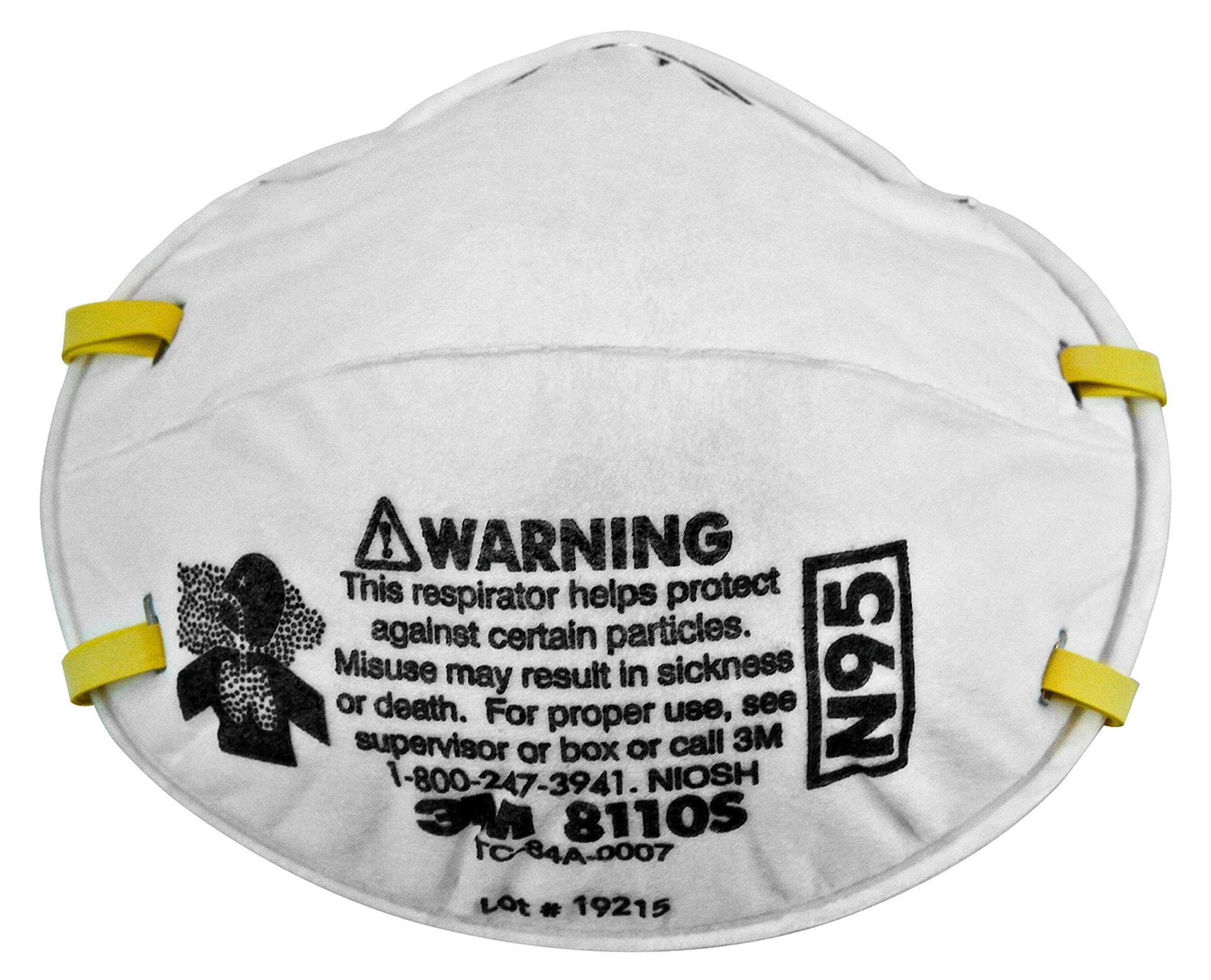 3M Particulate Respirator, 8110S, N95, Unsealed , Smaller Size, Adjustable Nosec DIAGNOSTIC ULTRASOUND MACHINES FOR SALE