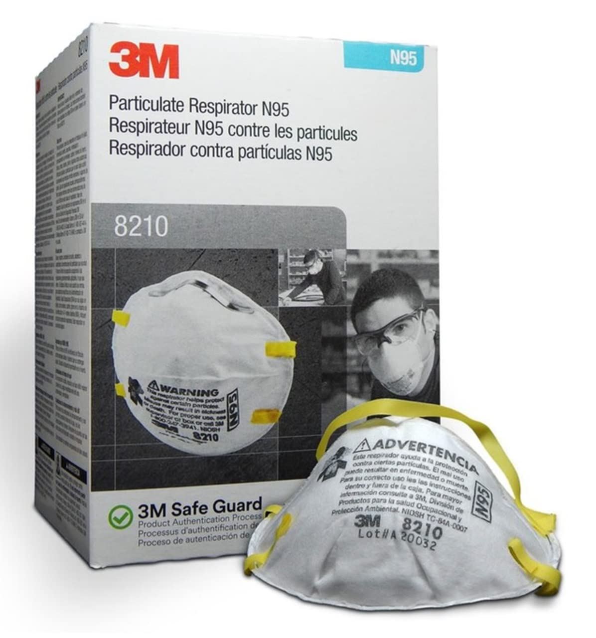 3M Personal Protective Equipment Particulate Respirator 8210 + N95 + Smoke + Dus DIAGNOSTIC ULTRASOUND MACHINES FOR SALE