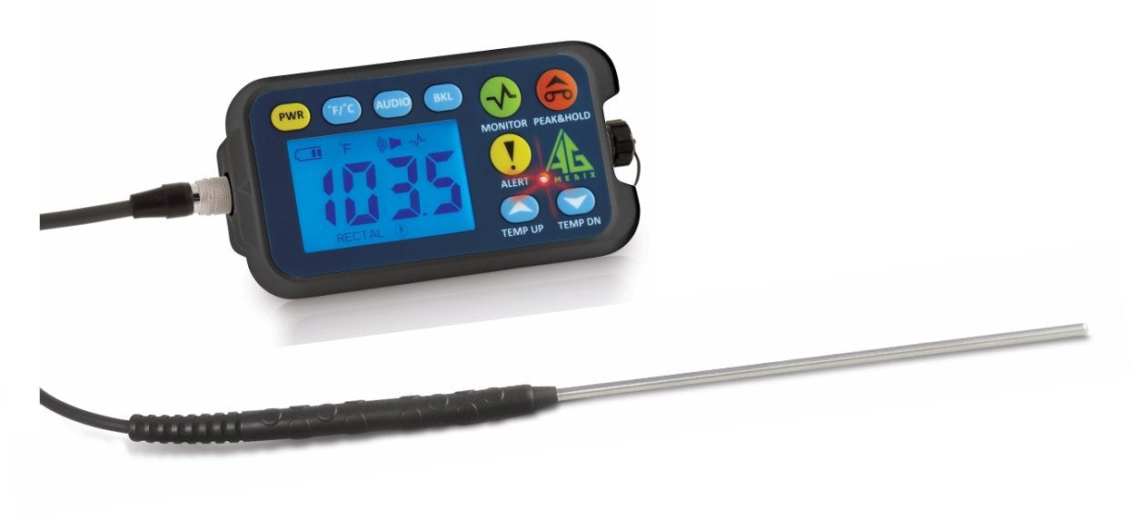 Cattle Rectal Thermometer with 4” Straight Probe. Fast, Accurate Veterinary for 689991834476 DIAGNOSTIC ULTRASOUND MACHINES FOR SALE