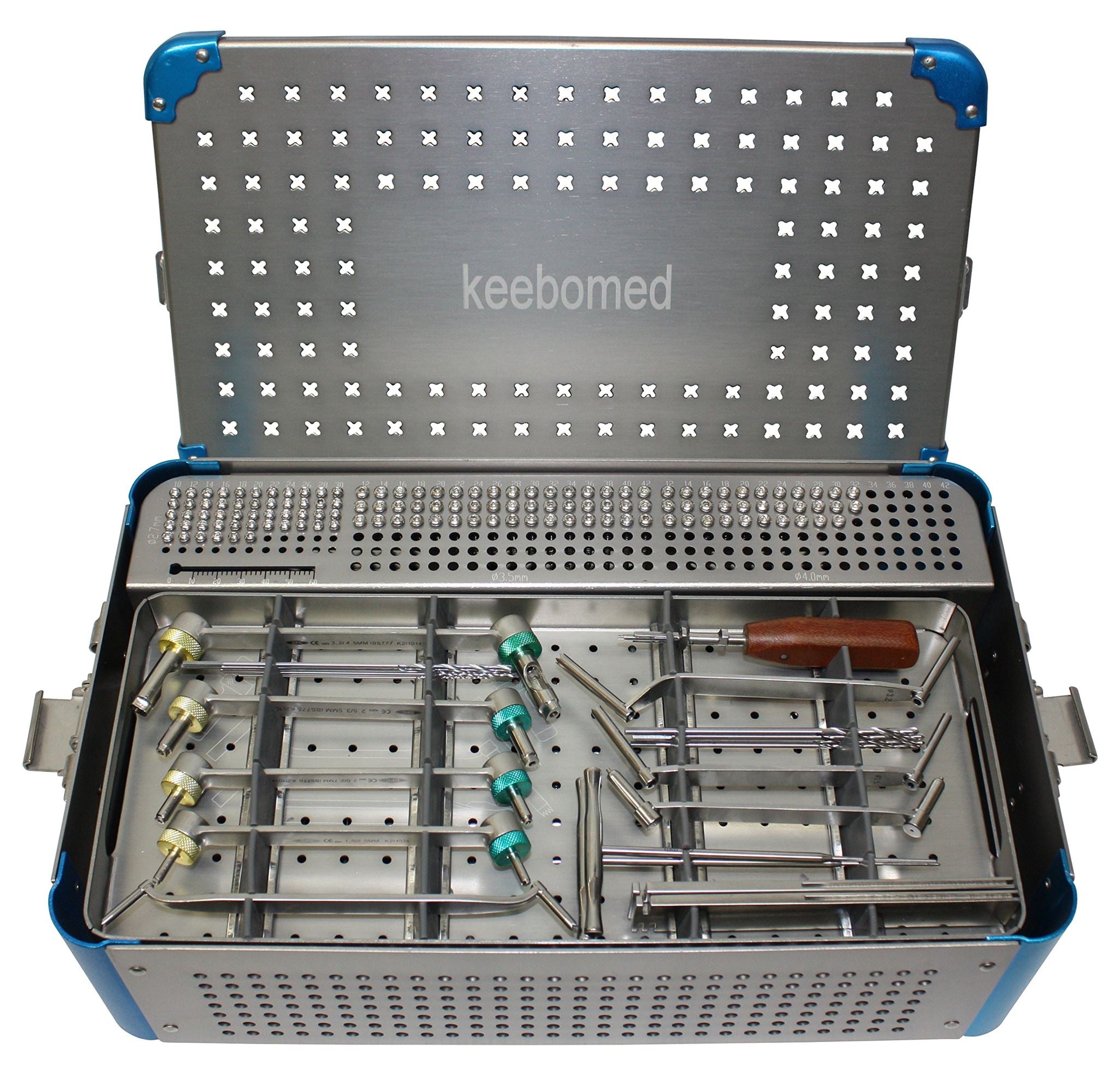 KeeboMed KeeboVet Complete Veterinary Orthopedic Kit 1.5/2.0/2.7/3.5/4.0mm DIAGNOSTIC ULTRASOUND MACHINES FOR SALE