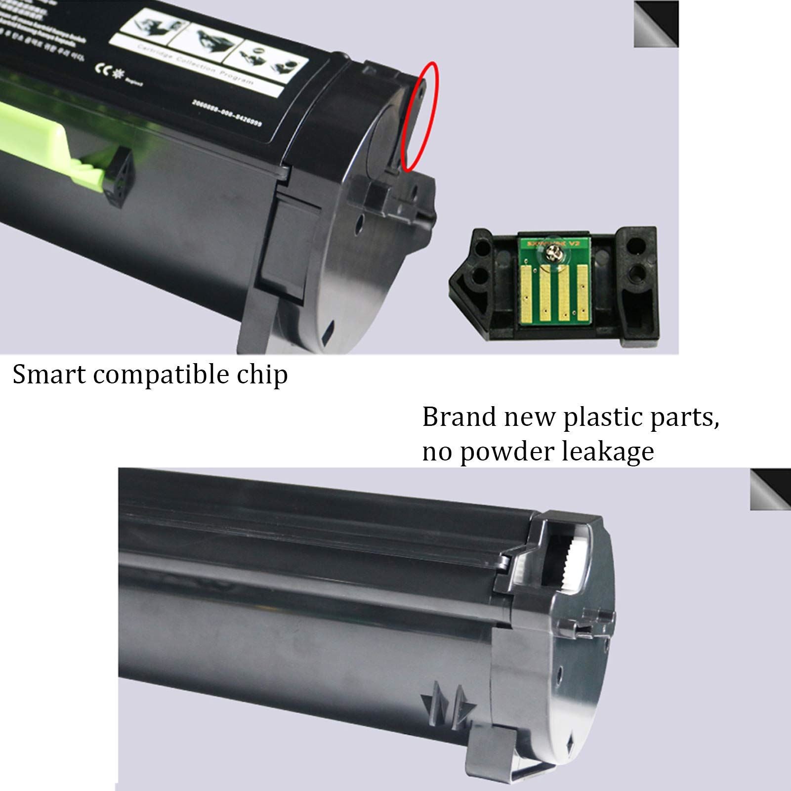 SSBY for Lexmark Compatible Toner Cartridge 52D0H0G,High Yield Work with MS710 M DIAGNOSTIC ULTRASOUND MACHINES FOR SALE