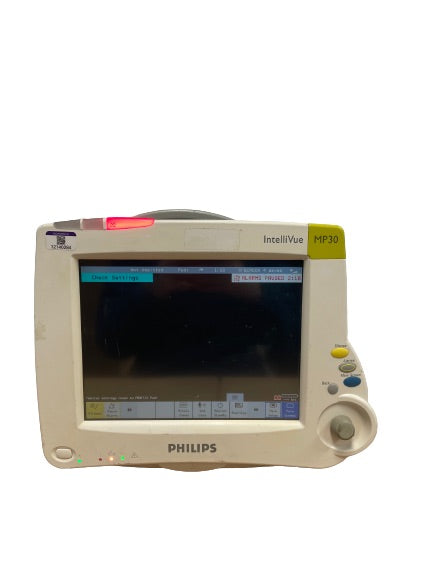 Philips IntelliVue MP30 Color Patient Monitor SN: DE62226370 REF: M8002A DIAGNOSTIC ULTRASOUND MACHINES FOR SALE