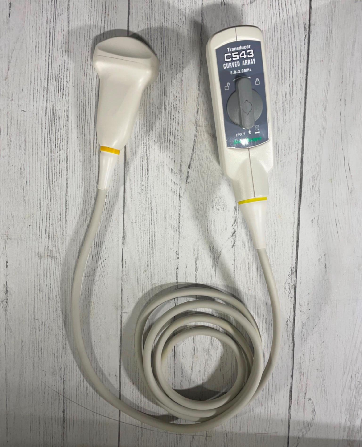 SonoScape C543 Curved Array Ultrasound Probe REF:C543 SN: A247225230 DIAGNOSTIC ULTRASOUND MACHINES FOR SALE