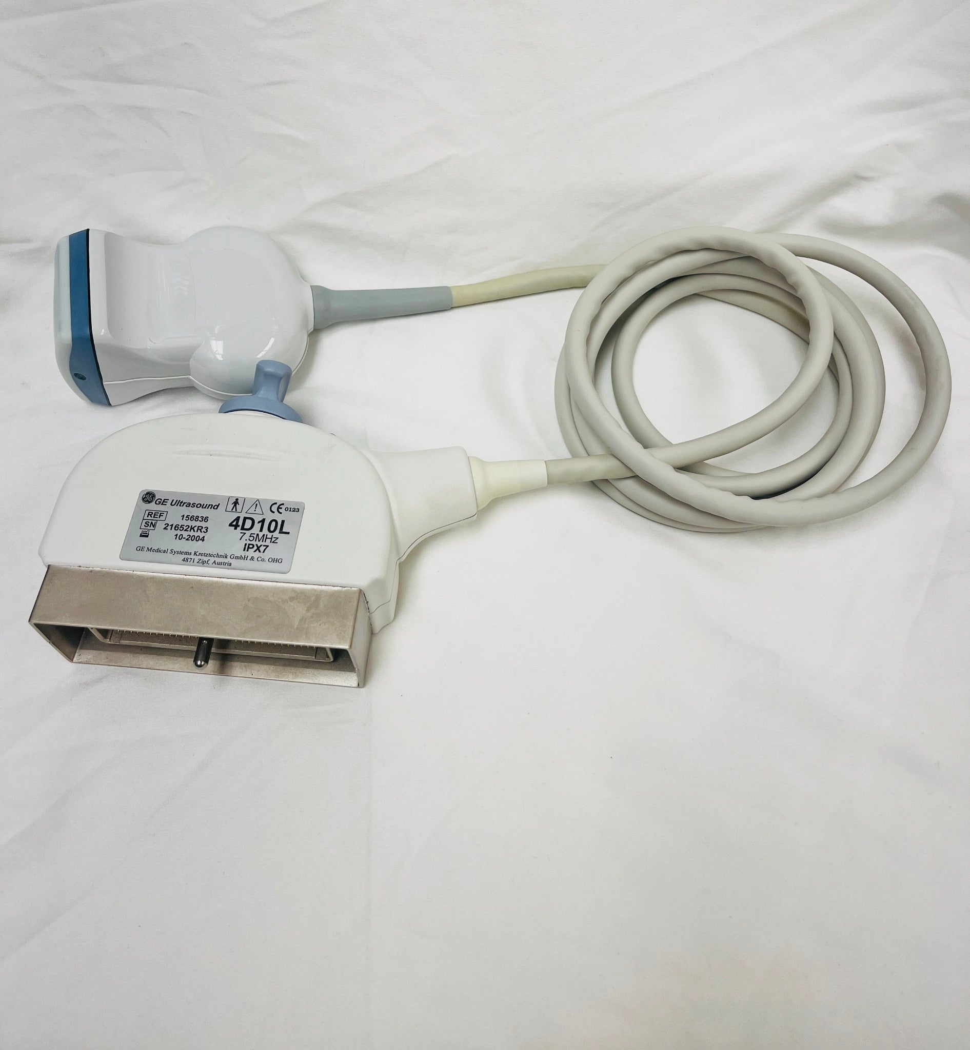 GE 4D10L Ultrasound Probe Transducer DOM 2004 DIAGNOSTIC ULTRASOUND MACHINES FOR SALE