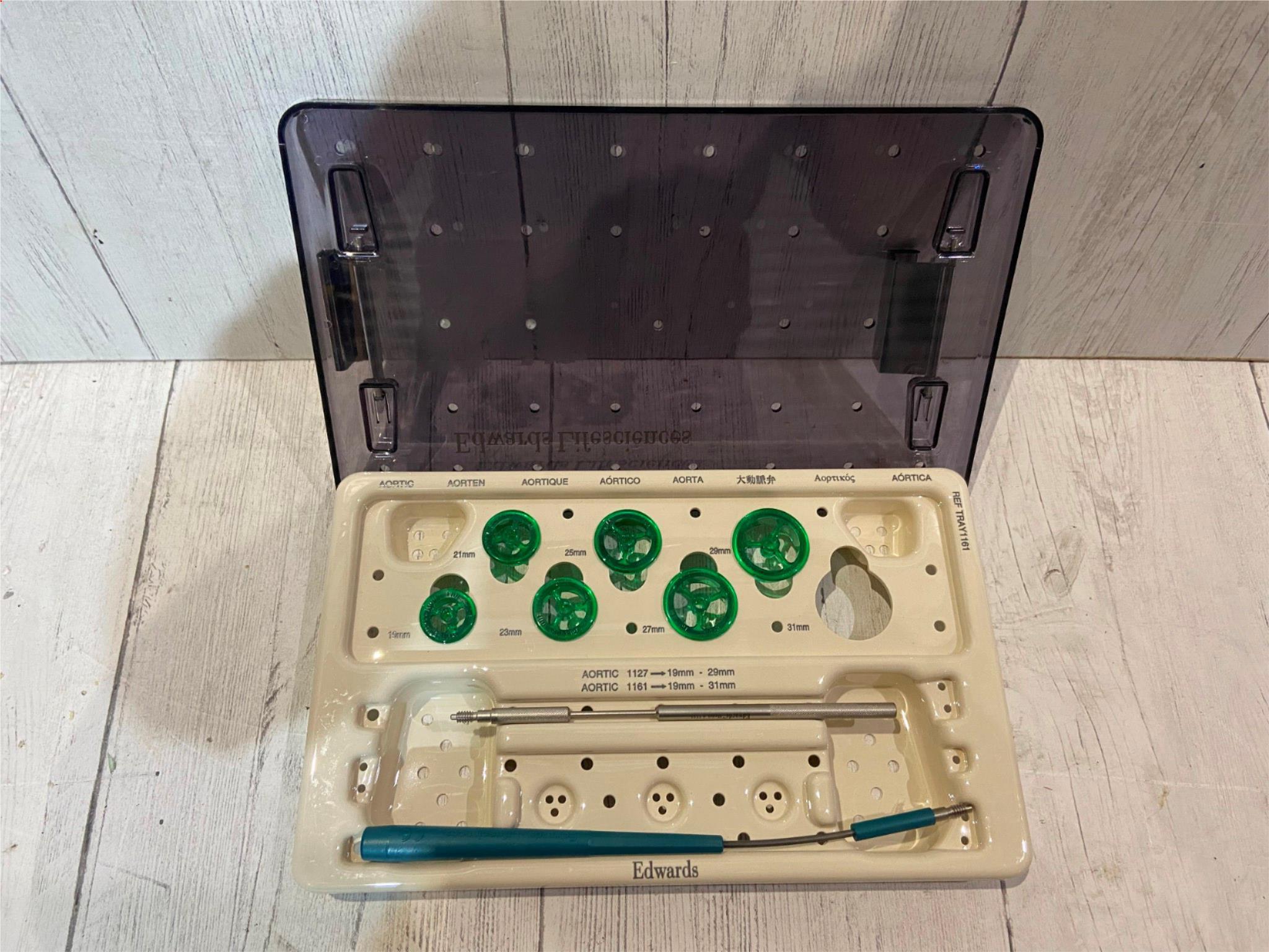 Edwards Lifescience Aortic Tool Kit 11.5"x7"x1.5" DIAGNOSTIC ULTRASOUND MACHINES FOR SALE