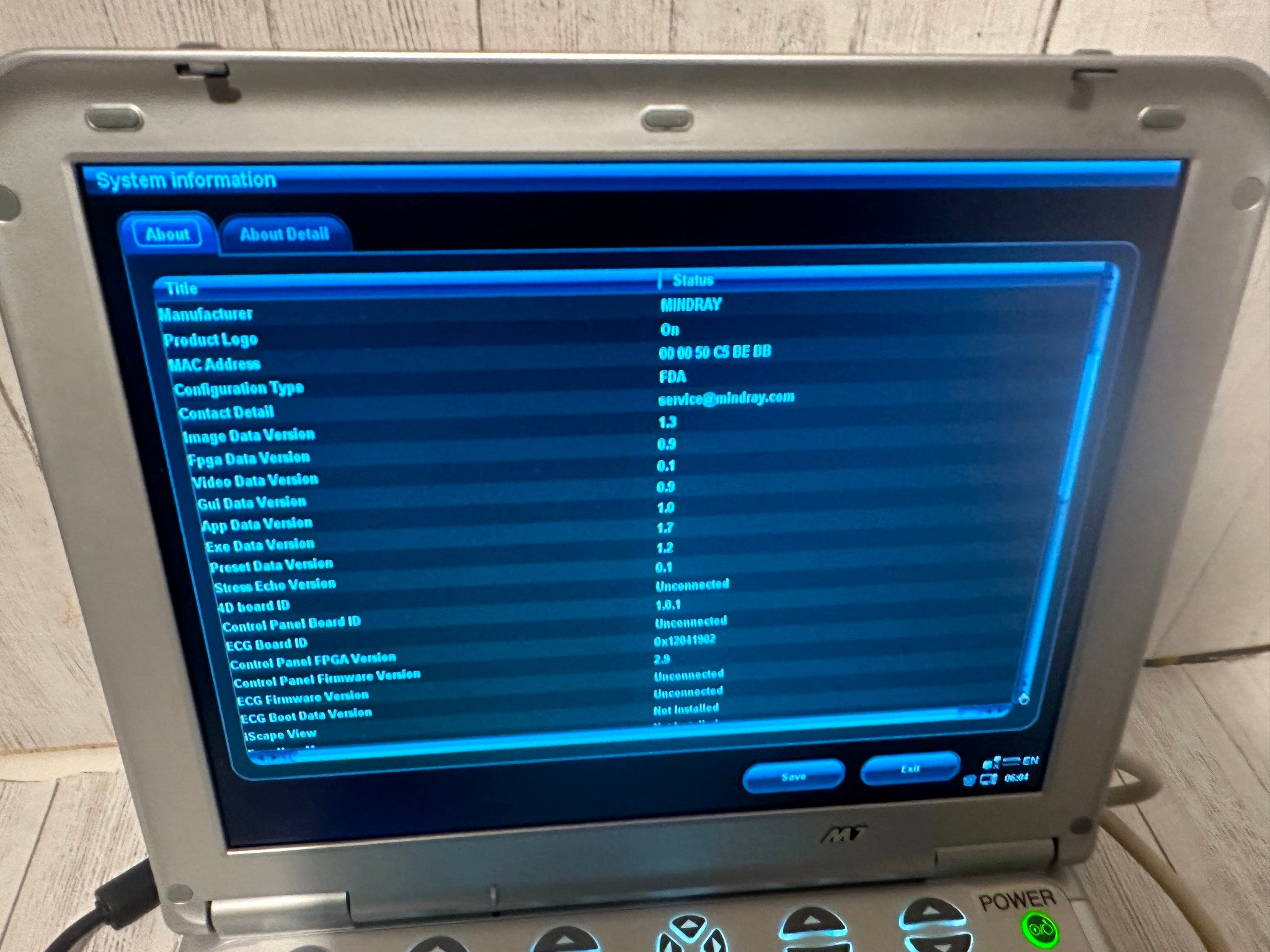 Mindray M7 Ultrasound Machine With 2 Probes (C5-2S, L14-6NS) & Hard Rolling Case DIAGNOSTIC ULTRASOUND MACHINES FOR SALE