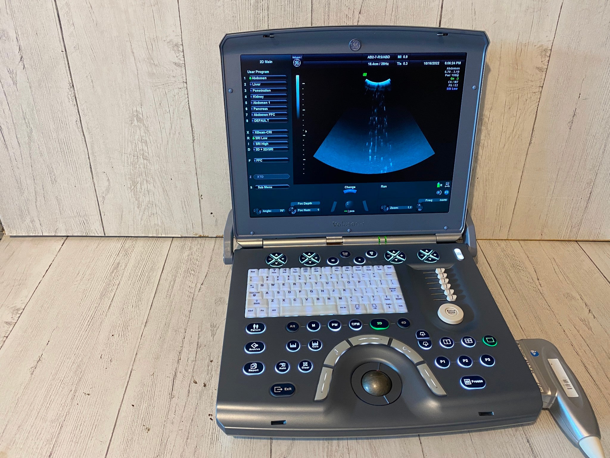 GE Voluson I Portable Ultrasound Manufactured 2014 DIAGNOSTIC ULTRASOUND MACHINES FOR SALE