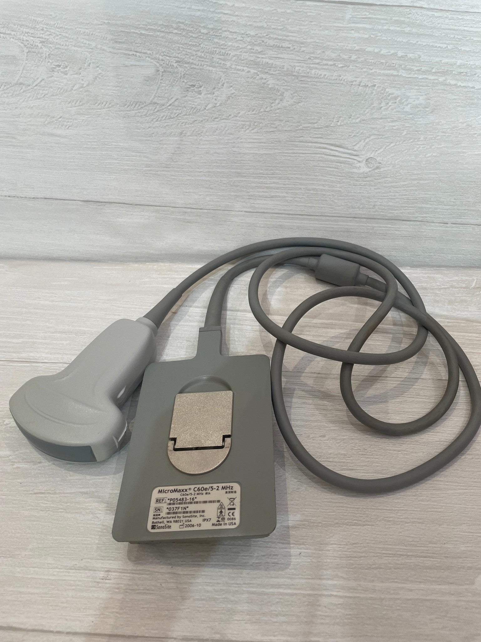 Sonosite Linear Array C60e/5-2 MHz Ultrasound Probe DIAGNOSTIC ULTRASOUND MACHINES FOR SALE