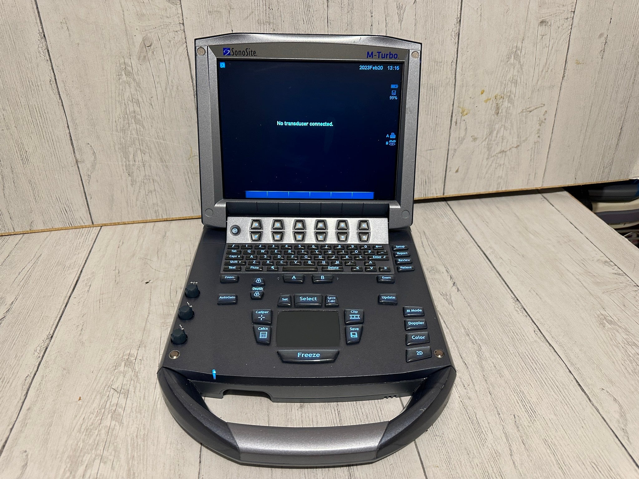 SonoSite M-Turbo Portable Ultrasound  2010 with Mini Dock Station DIAGNOSTIC ULTRASOUND MACHINES FOR SALE