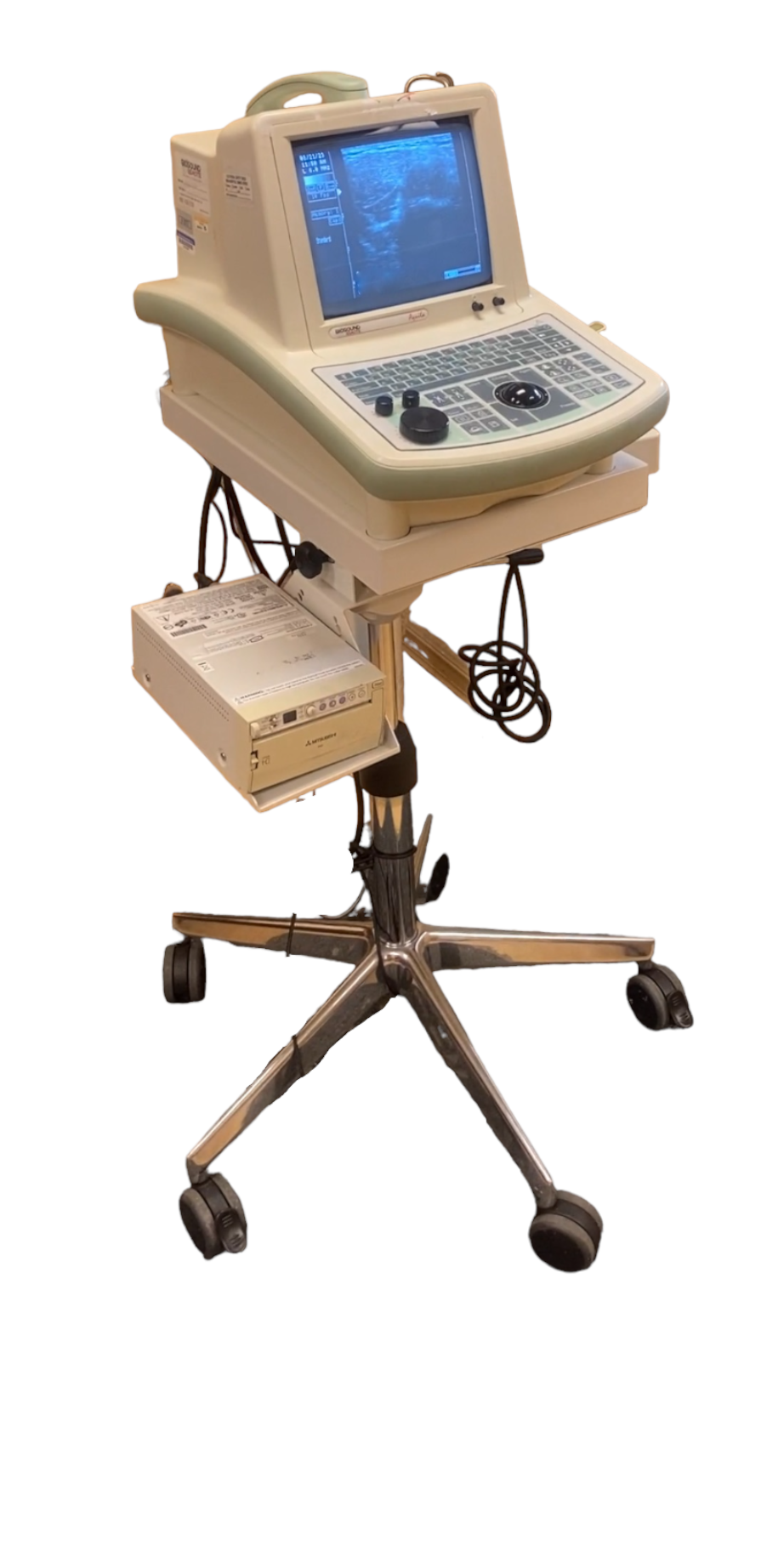 BIOSOUND ESAOTE AQUILA ULTRASOUND MACHINE WITH 1 PROBE L40 DIAGNOSTIC ULTRASOUND MACHINES FOR SALE