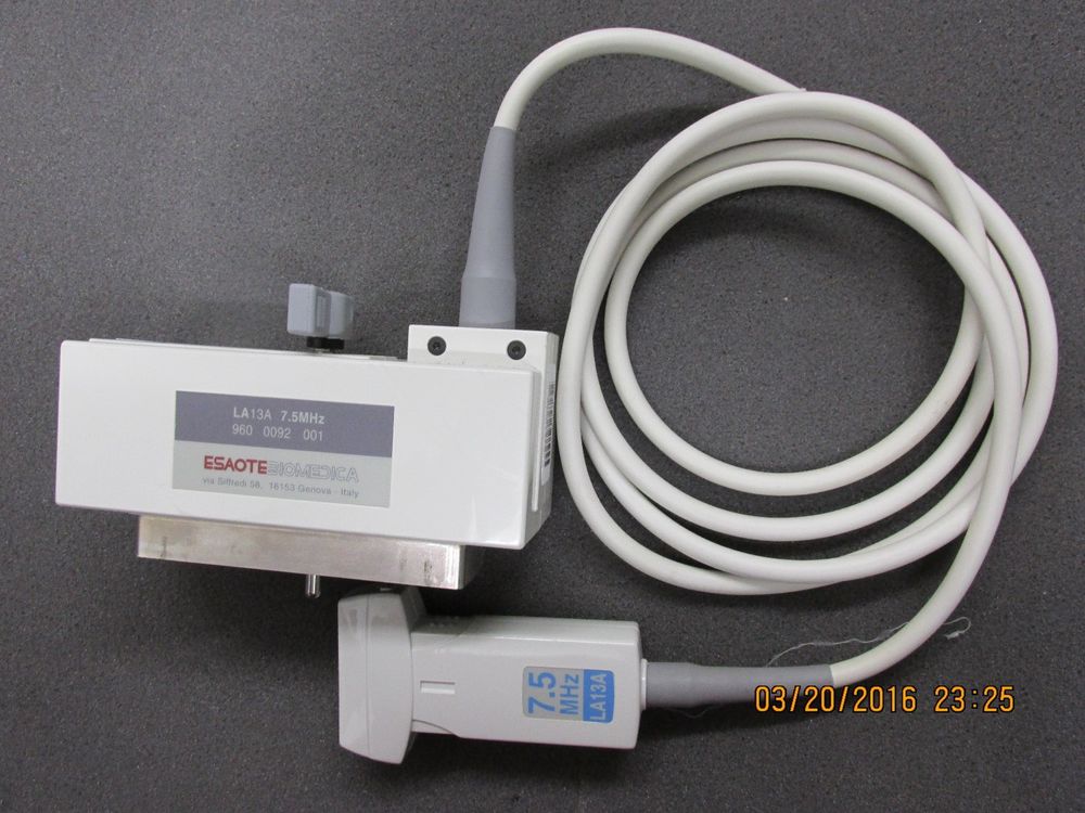 Esaote/Biosound LA13 Linear Array Probe DIAGNOSTIC ULTRASOUND MACHINES FOR SALE