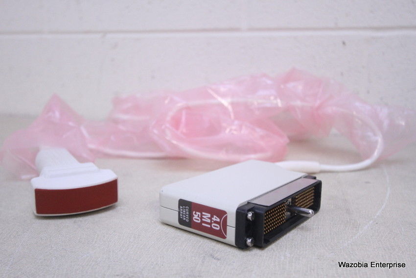 DIASONICS 4.0 MI 50 CURVED LINEAR ARRAY ULTRASOUND PROBE FOR SYNERGY CFM DIAGNOSTIC ULTRASOUND MACHINES FOR SALE