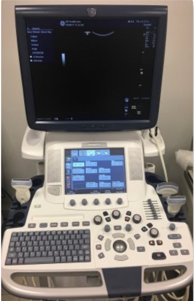 GE LOGIQ E9  R3 ULTRASOUND MACHINE. NO PROBE. WORKS FINE DIAGNOSTIC ULTRASOUND MACHINES FOR SALE
