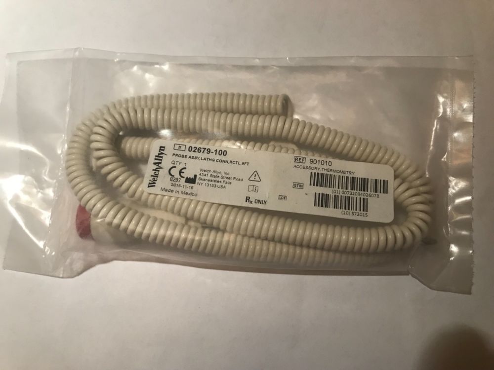 Brand New WELCH ALLYN Sure Temp & Spot Rectal Probe 02679-100 Warranty DIAGNOSTIC ULTRASOUND MACHINES FOR SALE