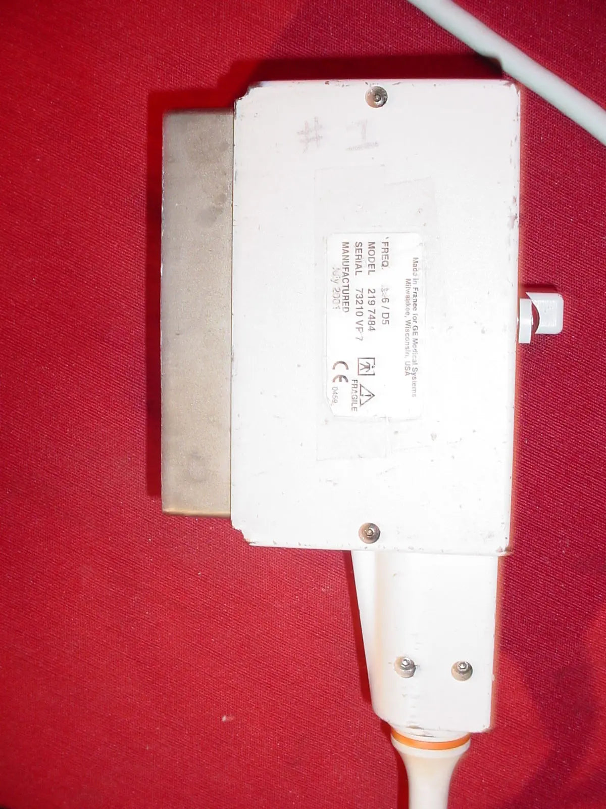 GE 618E 2197484 Endocavity/Intracavity Ultrasound Transducer Probe Logiq 700 #2 DIAGNOSTIC ULTRASOUND MACHINES FOR SALE