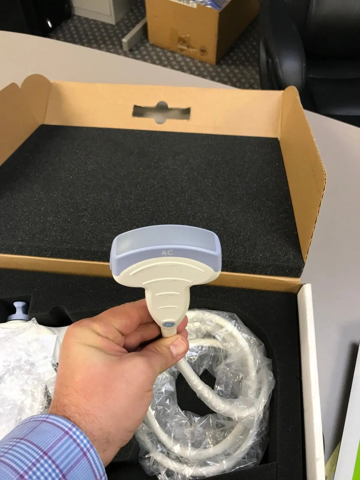 GE 4C Ultrasound Probe / Abdomen, OB/GYN, Urology, Vascular DIAGNOSTIC ULTRASOUND MACHINES FOR SALE