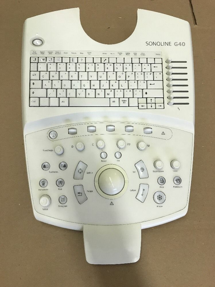 Siemens/Sonoline G40 Ultrasound Control Panel Model 10010911/100100009 DIAGNOSTIC ULTRASOUND MACHINES FOR SALE