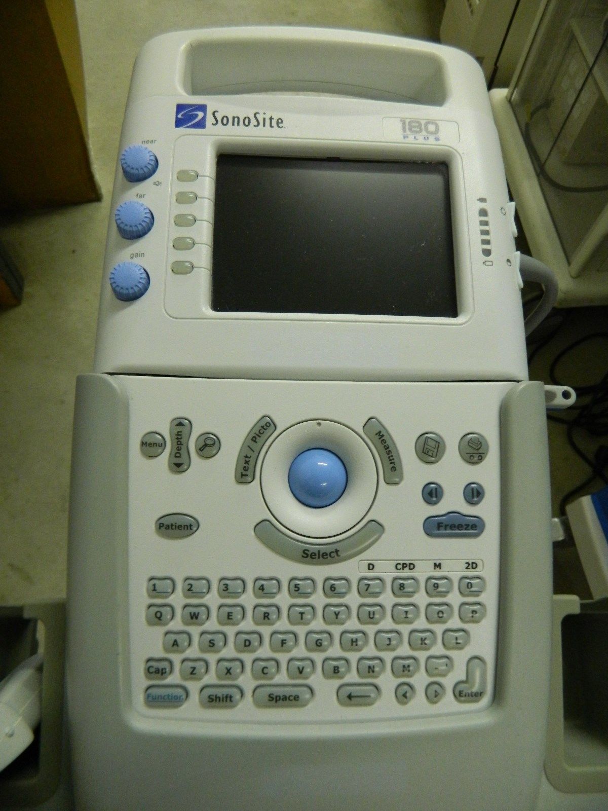 2006 Sonosite 180 Plus Portable Ultrasound w/L38 Probe & Work Cart *Tested DIAGNOSTIC ULTRASOUND MACHINES FOR SALE