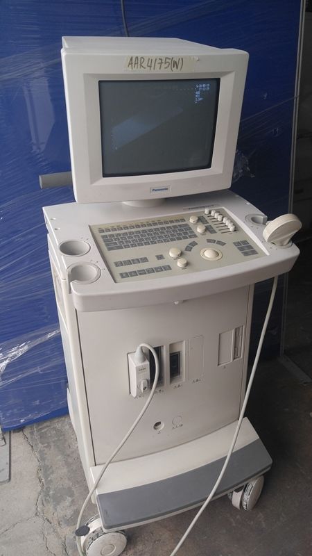 AAR 4175-PANASONIC PANAVISTA-V ULTRASOUND DIAGNOSTIC EQUIPMENT W/ CONVEX PROBE DIAGNOSTIC ULTRASOUND MACHINES FOR SALE