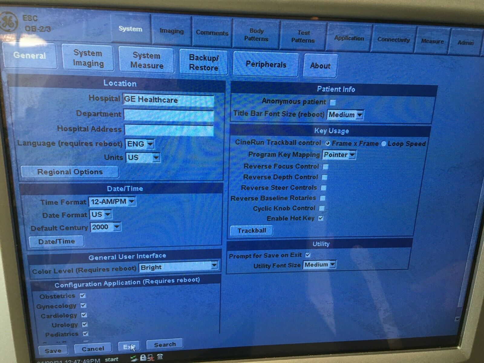 GE LOGIQ P3 Ultrasound R1.0.4 W/2 Probes 4C 2401359 E8C 2297883 Sony Printer DIAGNOSTIC ULTRASOUND MACHINES FOR SALE