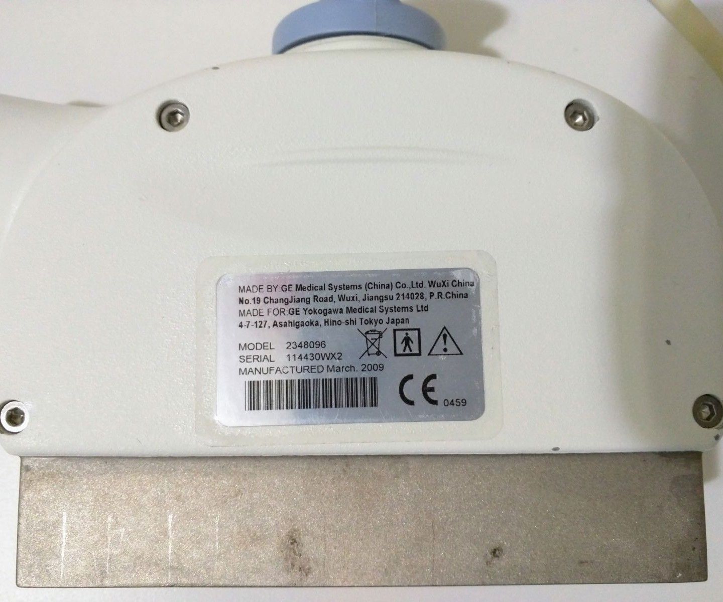 GE 8C MICRO CONVEX TRANSDUCER PROBE DOM 2009 DIAGNOSTIC ULTRASOUND MACHINES FOR SALE