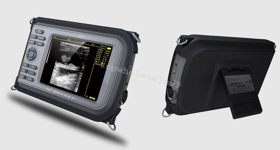 5” Pocket Veterinary Digital Ultrasound Scanner Machine+4.0 MHz Rectal Probe CE DIAGNOSTIC ULTRASOUND MACHINES FOR SALE