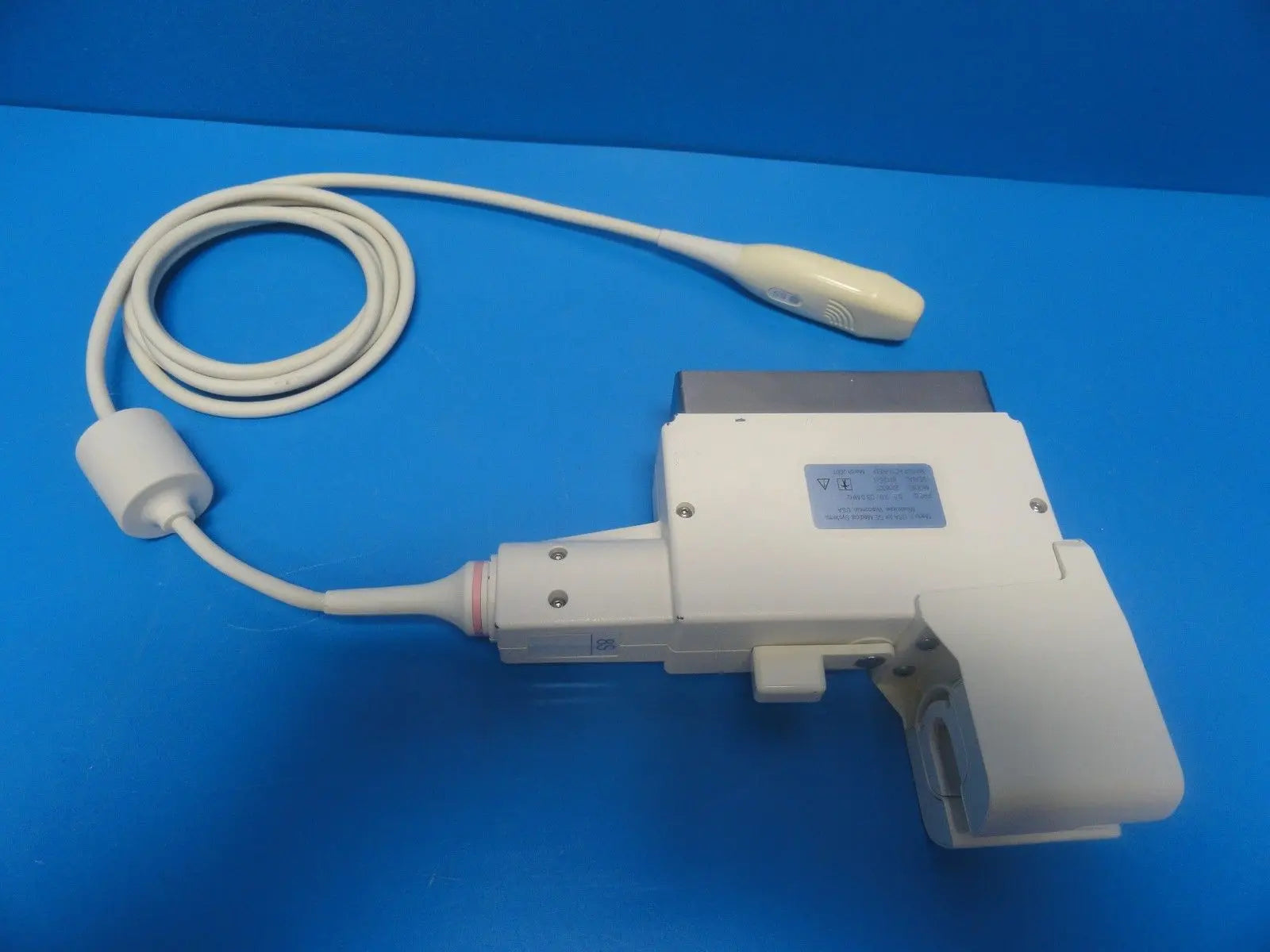 2001 GE 8S P/N 2266327 Cardiac Sector Ultrasound Transducer W/ Hook (6693) DIAGNOSTIC ULTRASOUND MACHINES FOR SALE