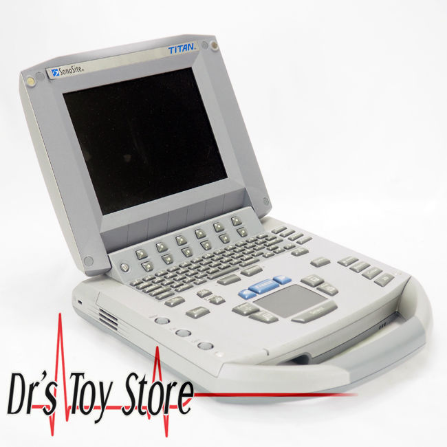 Sonosite Titan Portable Ultrasound With MicroConvex C15 & Linear L38 Transducers DIAGNOSTIC ULTRASOUND MACHINES FOR SALE