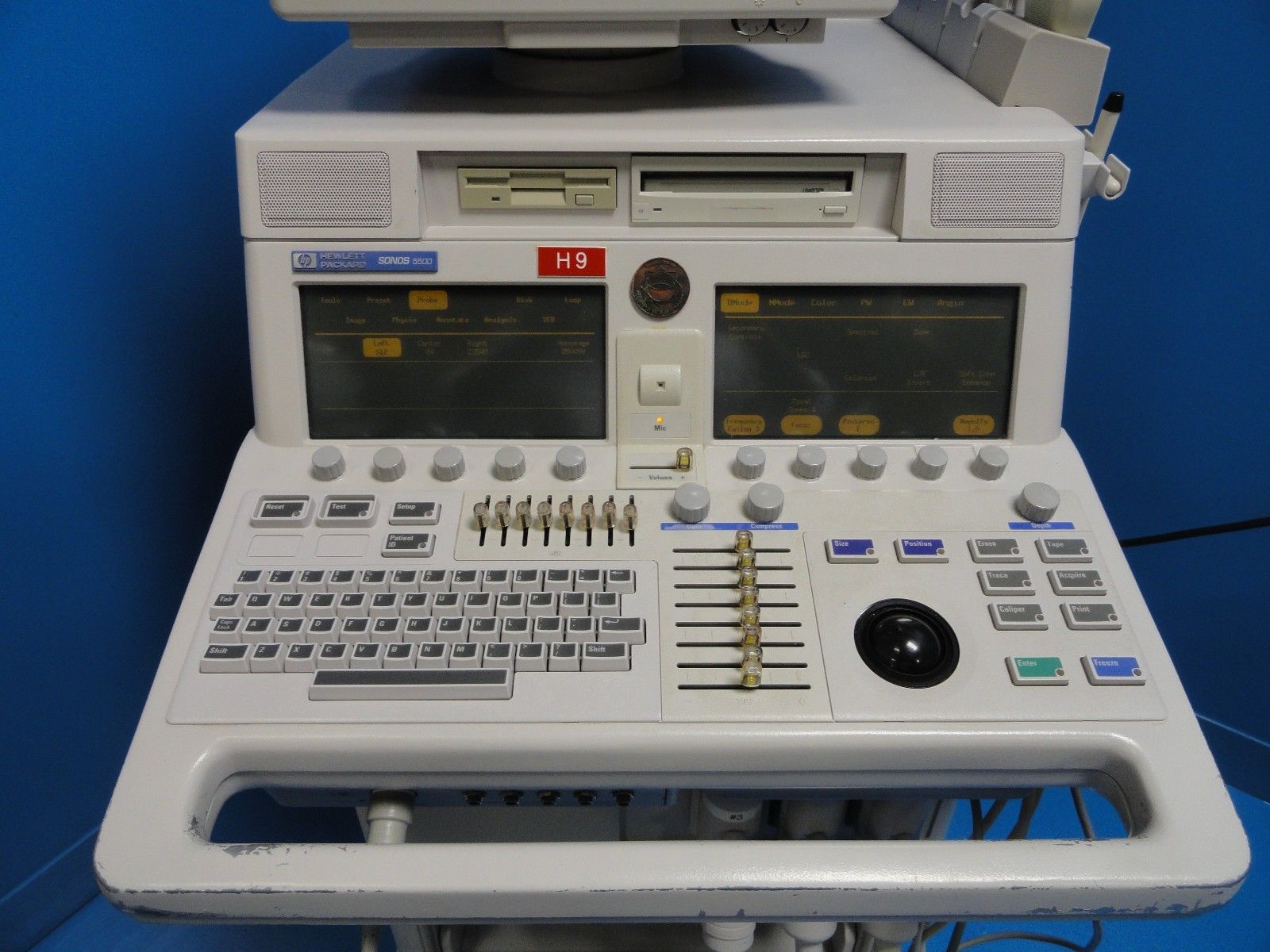 a medical machine sitting on top of a table