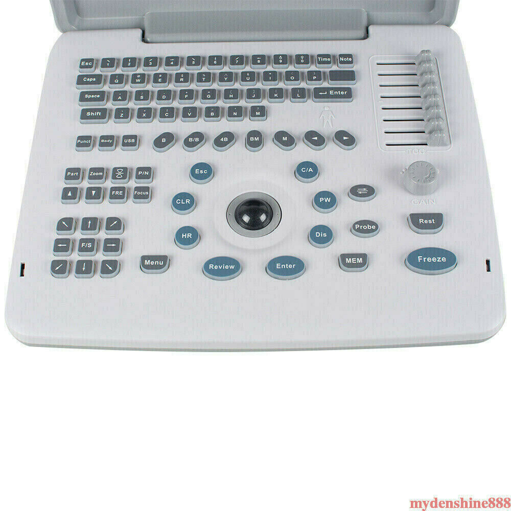 12" Digital Ultrasound Scanner Machine System Convex Transvaginal Linear Probes DIAGNOSTIC ULTRASOUND MACHINES FOR SALE