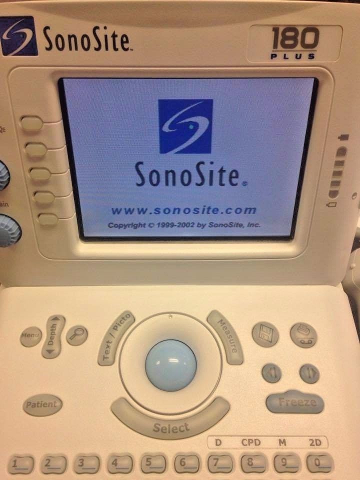 Sonosite 180 Plus Hand Carried Ultrasound System W/ Probe. BIOMED Certified. DIAGNOSTIC ULTRASOUND MACHINES FOR SALE