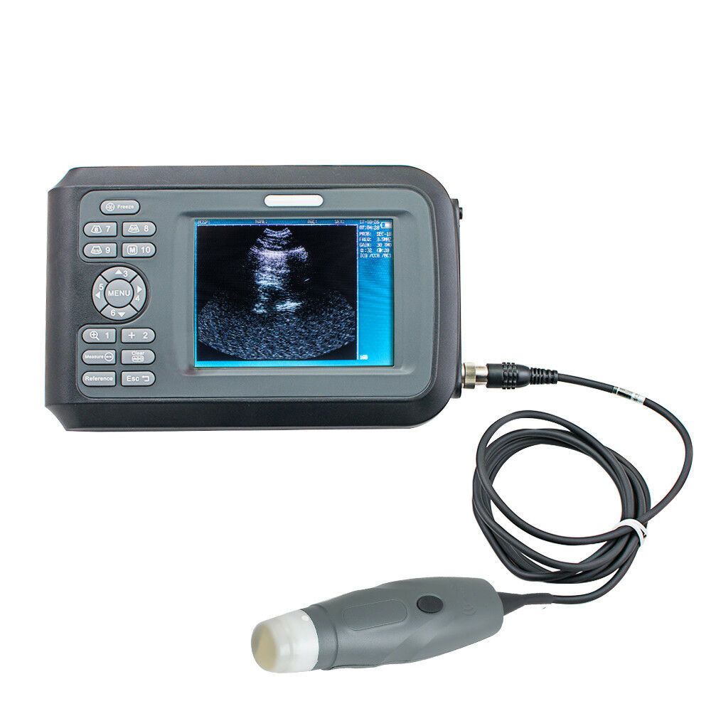 Vet Portable Veterinary Ultrasound Scanner Machine Sector Probe Pregnancy Animal DIAGNOSTIC ULTRASOUND MACHINES FOR SALE