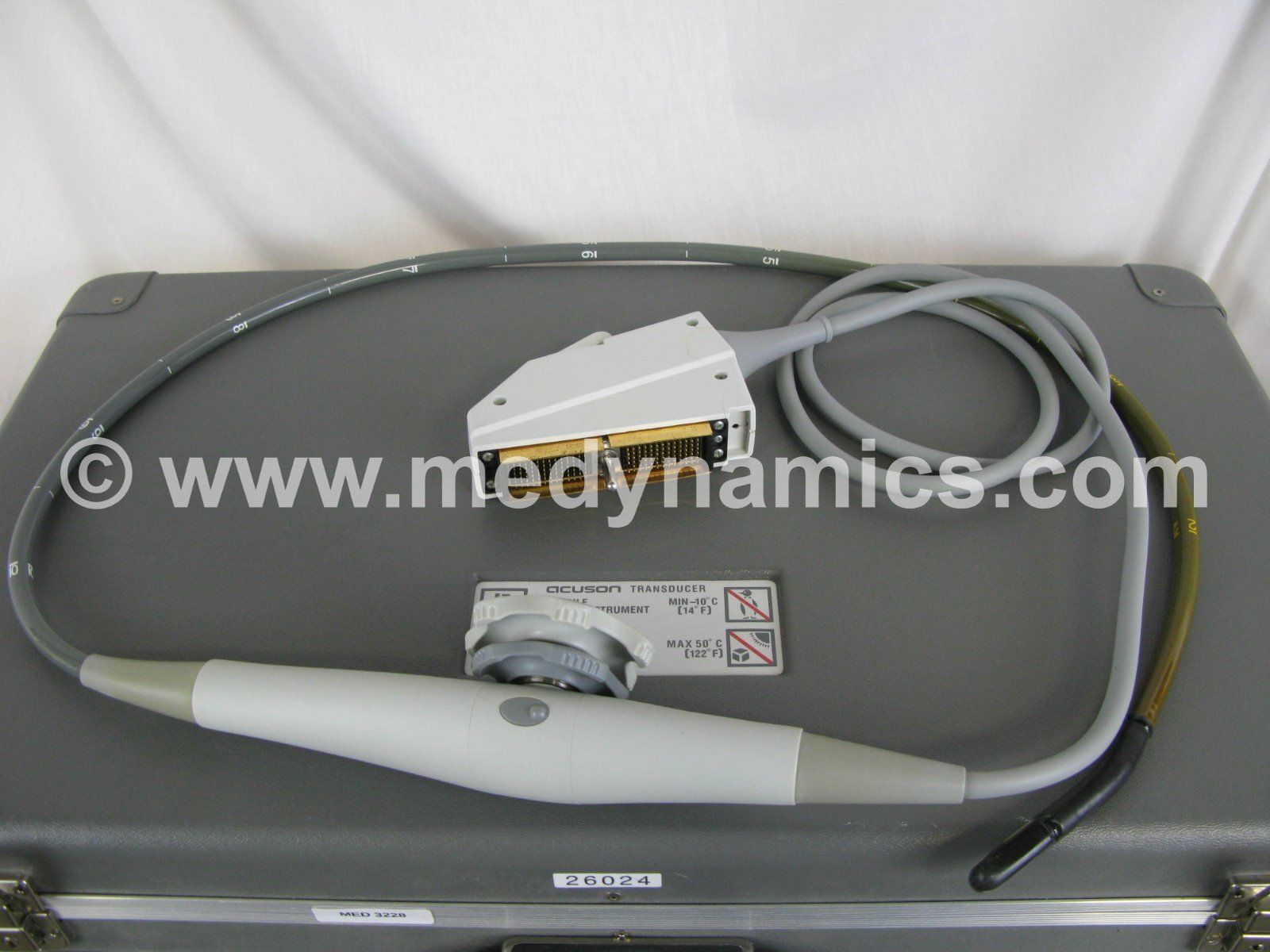 Acuson V510B Transducer w/ Hard Carrying Case Ultrasound DIAGNOSTIC ULTRASOUND MACHINES FOR SALE