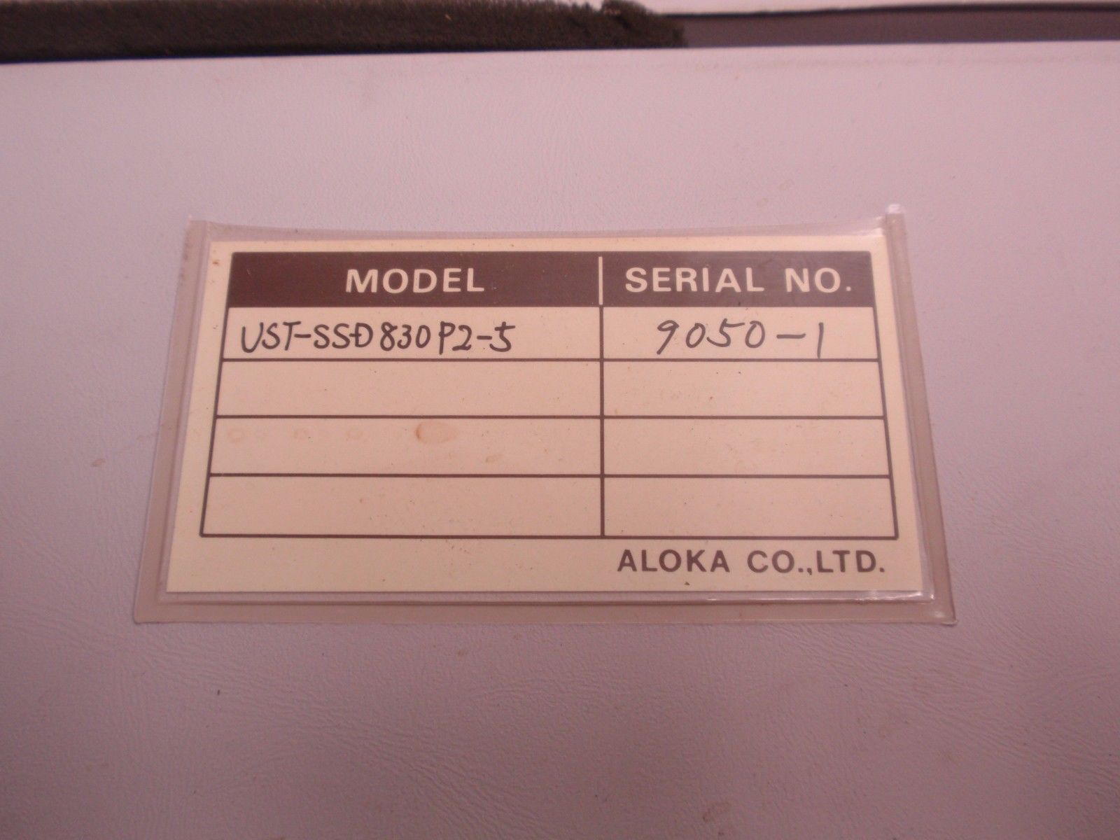 Aloka Ultrasound Probe Model UST-SSD830P2-5 DIAGNOSTIC ULTRASOUND MACHINES FOR SALE