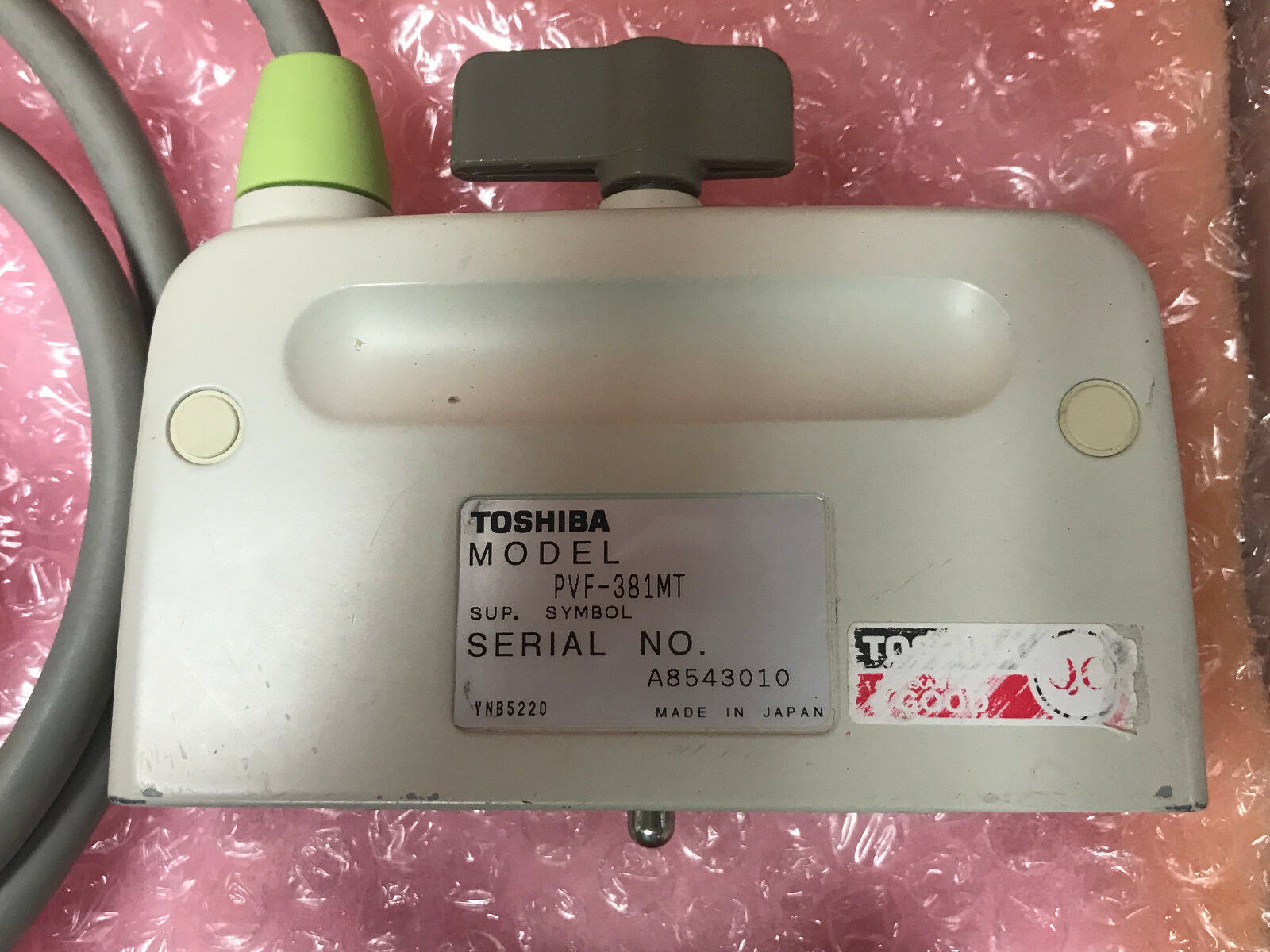 Toshiba PVF-381 MT  Ultrasound Tranduser Probe Micro convex (25) DIAGNOSTIC ULTRASOUND MACHINES FOR SALE