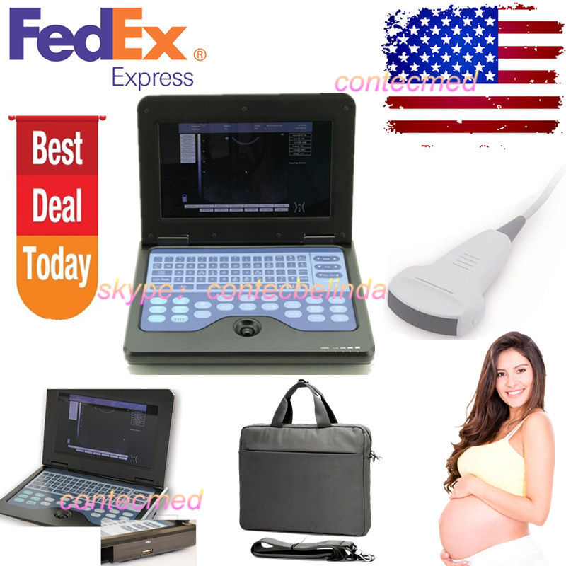 CE Portable Ultrasound Scanner Machine Laptop Diagnostic System(4 Probes Option) DIAGNOSTIC ULTRASOUND MACHINES FOR SALE