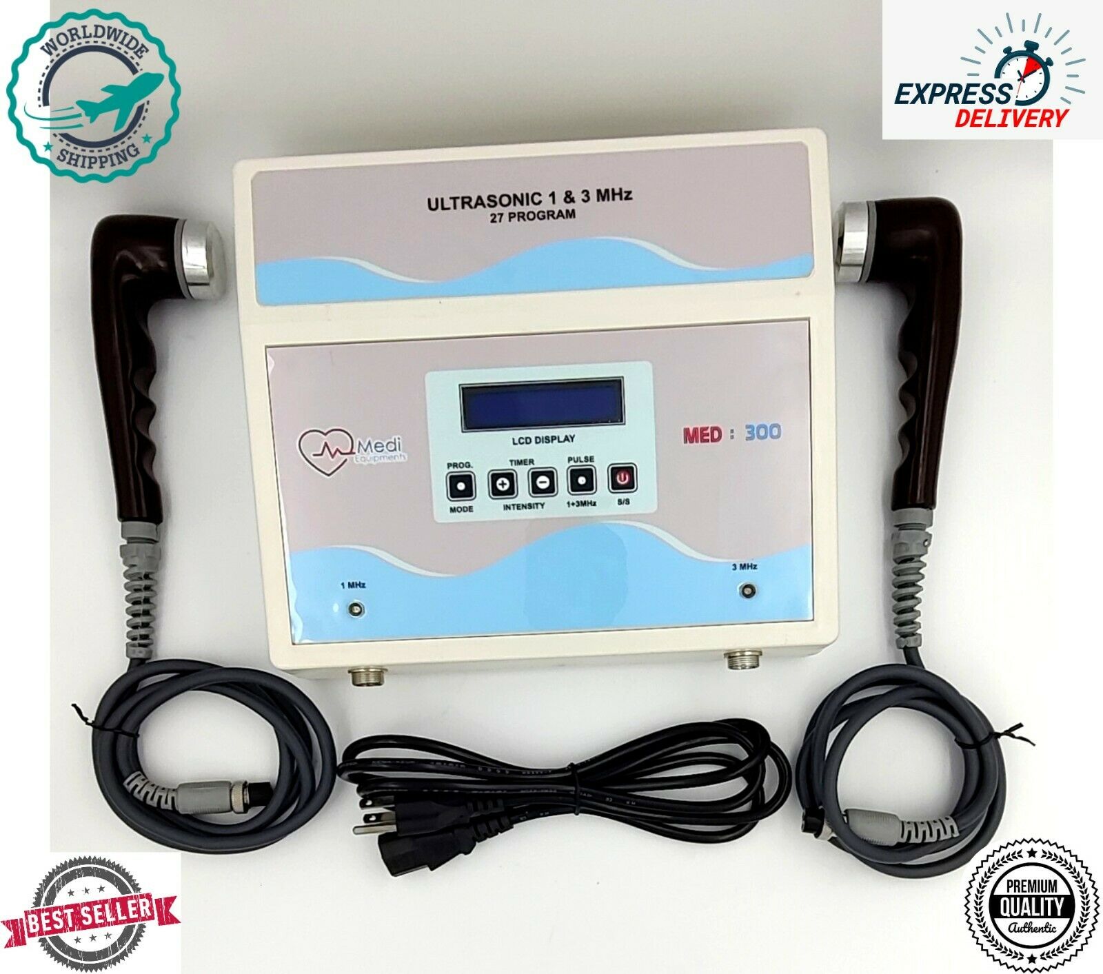 Ultrasound Therapy Machine Ultra 1MHz & 3MHz PhysioTherapy Physical Therapy Unit DIAGNOSTIC ULTRASOUND MACHINES FOR SALE