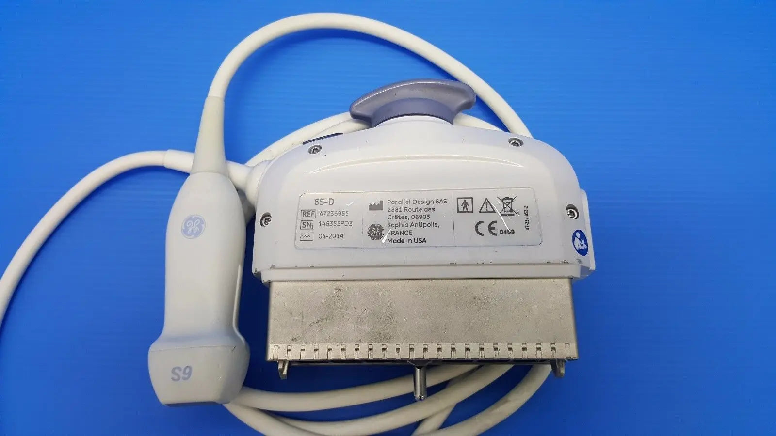 GE 6S-D Ultrasound Probe / Transducer DIAGNOSTIC ULTRASOUND MACHINES FOR SALE